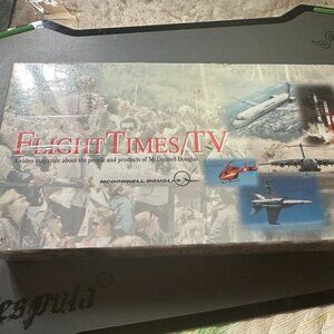 New Sealed Mcdonnell Douglas Flight Times TV VHS Tape